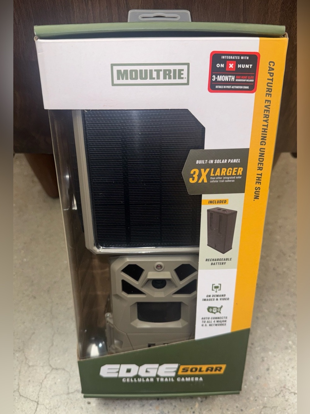 Moultrie Edge Solar Cellular Trail Camera